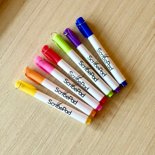 7 Pack MINI Wet-Erase Markers